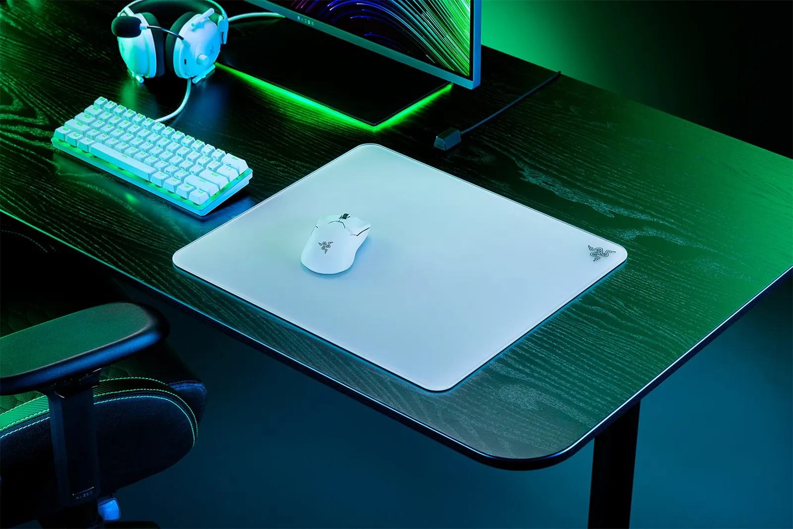 მაუს პადი Razer Mouse Pad Atlas, L (450x400x5mm), white