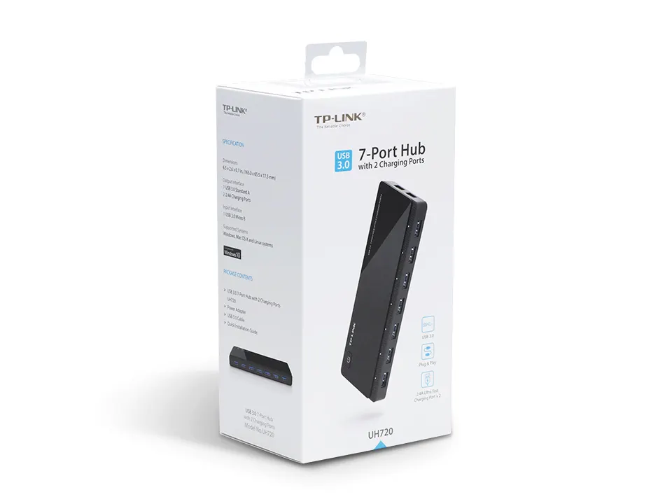 USB ჰაბი TP-LINK USB Hub 7 Port