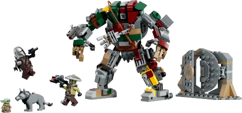 კონსტრუქტორი LEGO Hutt Palace Sentry Droid Showdown 75451
