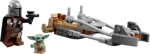 კონსტრუქტორი LEGO The Mandalorian & Grogu's Sp.. 75436