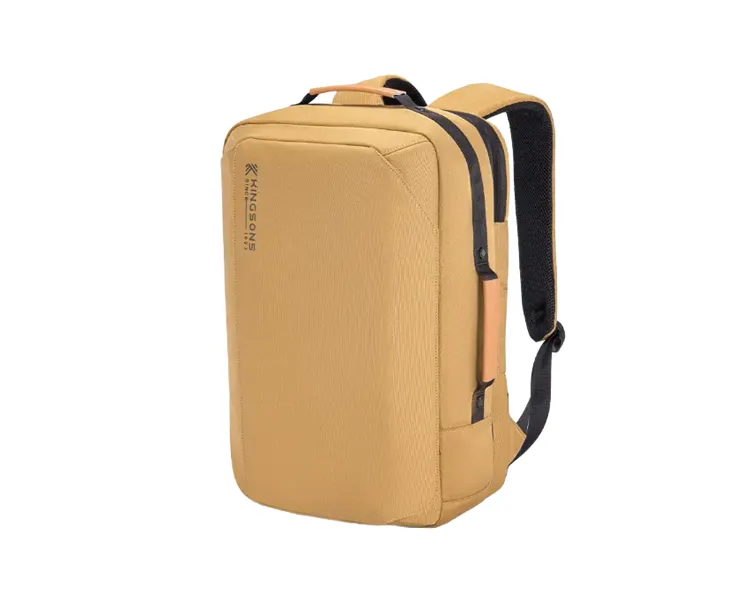 ზურგჩანთა Kingsons Waterproof Backpack 15.6" Khaki - K10143R-9