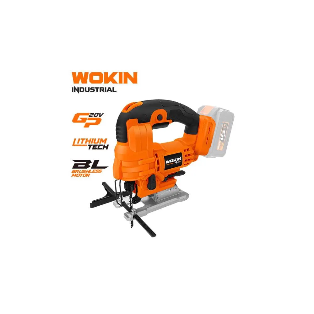 ბეწვა ხერხი Wokin 621920, CORDLESS JIG SAW 3500RPM, Orange