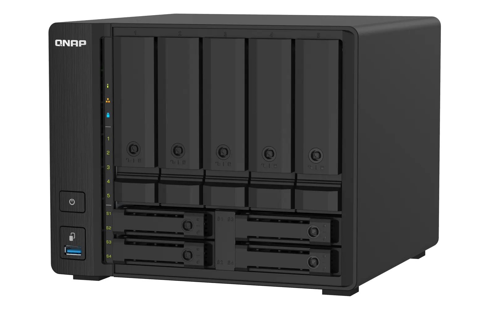 NAS სერვერი 9-Bay NAS, Annapurna Labs Alpine AL324 1.7GHz Quad Core