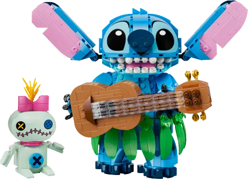 LEGO Disney Classic Stitch & Scrump 43296