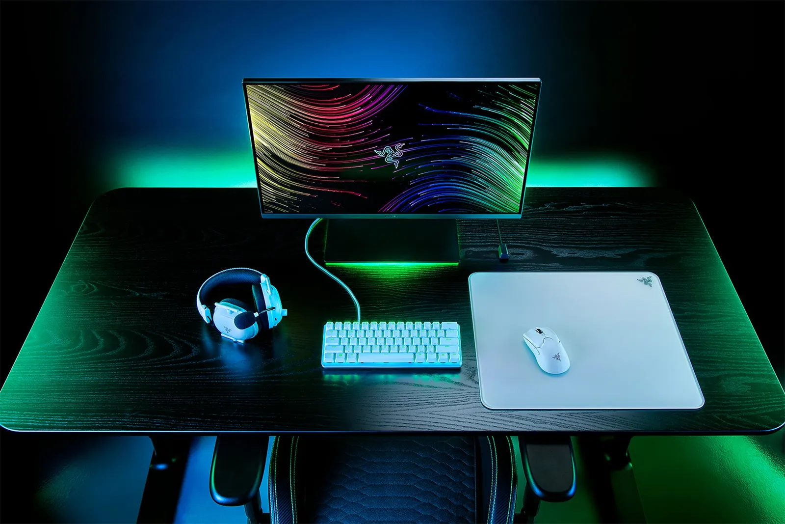 მაუს პადი Razer Mouse Pad Atlas, L (450x400x5mm), white