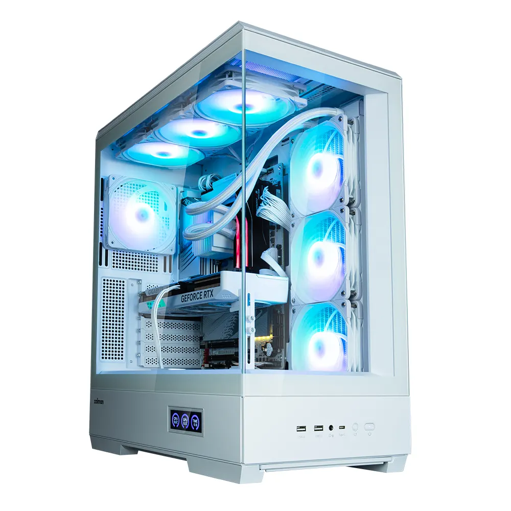 Zalman P50 DS ATX Mid Tower White