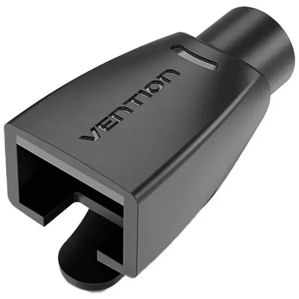 კონექტორი VENTION RJ45 Strain Relief Boots 100 pack Black