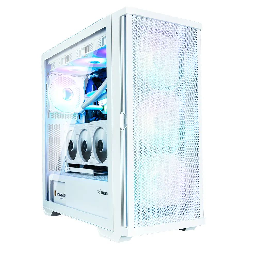 ქეისი Zalman Z10 DUO ATX Mid Tower White