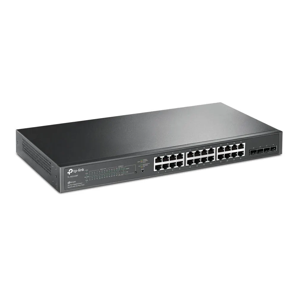 TP-Link, Omada SG2428P, 24-Port Gigabit L2+ Managed Switch
