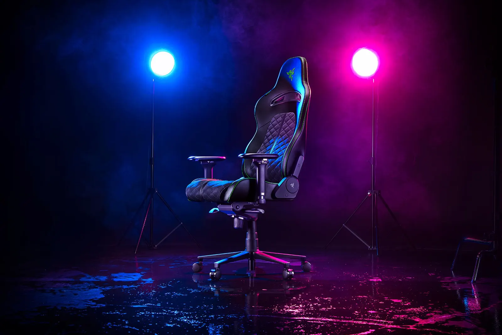 გეიმერული სავარძელი RAZER Gaming chair Enki Black/Green