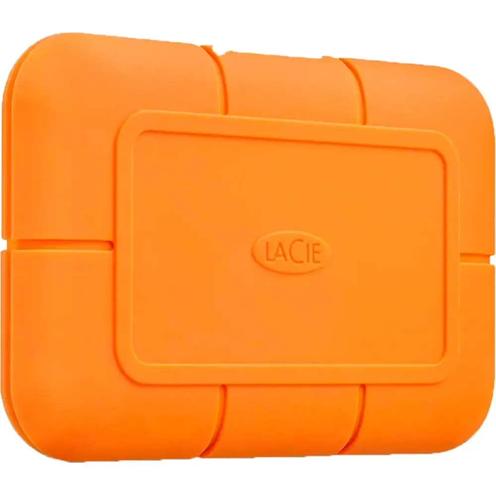SEAGATE, STHR500800, External SSD, 500GB, USB 3.2 Gen 2,LaCie Rugged (SED BASE, 2.5'/USB-C).