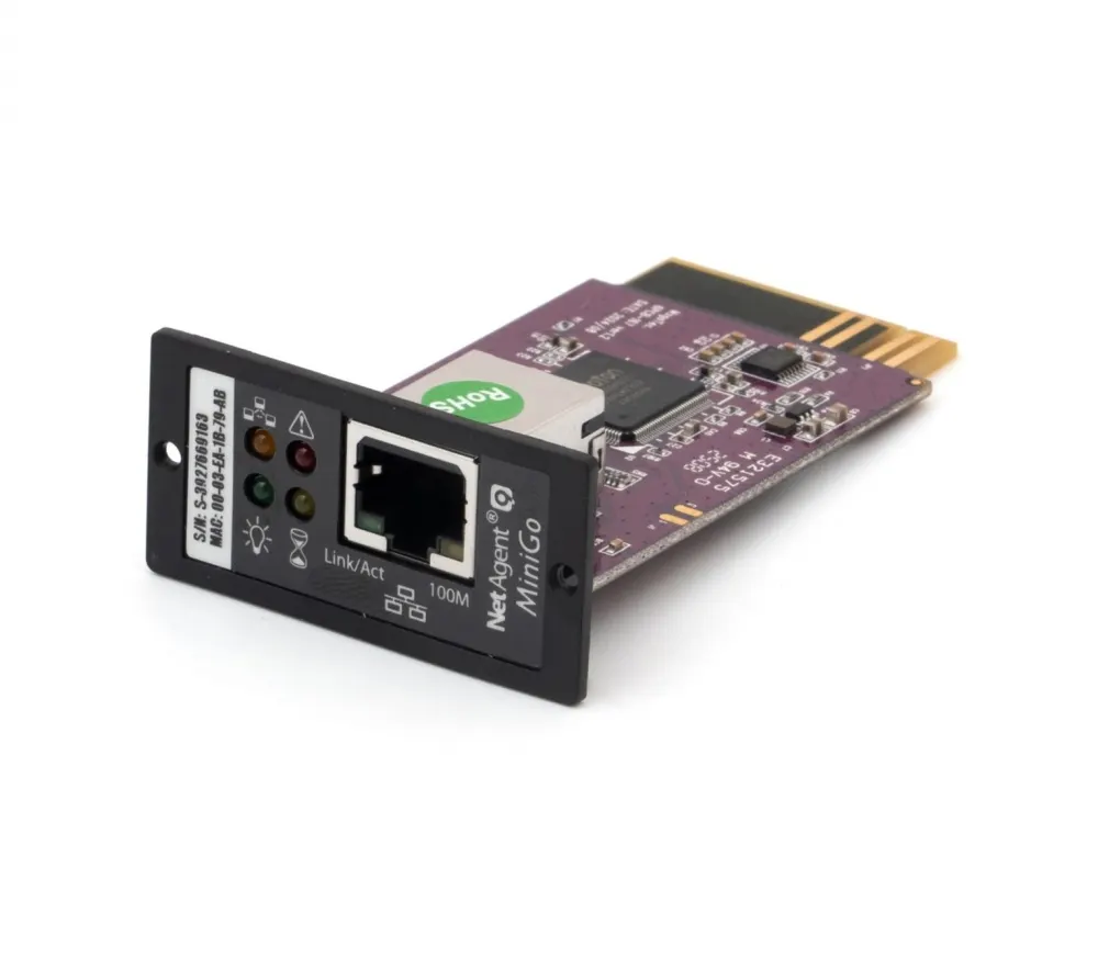 SNMP ბარათი MP 1KVA-დან 3KVA-მდე UPS-ებისთვის, KSTAR DS801