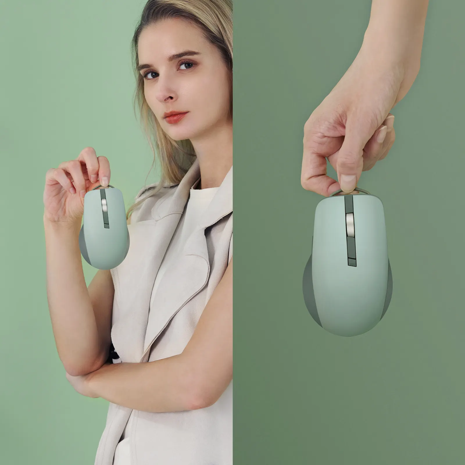 მაუსი MD200 MOUSE/GN/SILENT//BT+2.4GHZ