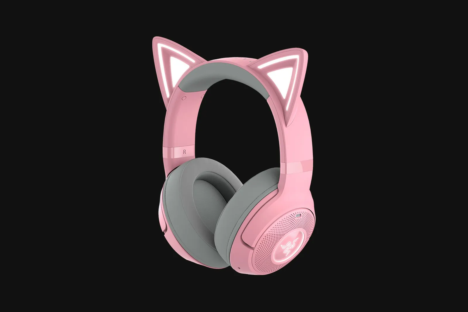 ყურსასმენი Razer Headset Kraken Kitty V2, RGB, BT, quartz Ed