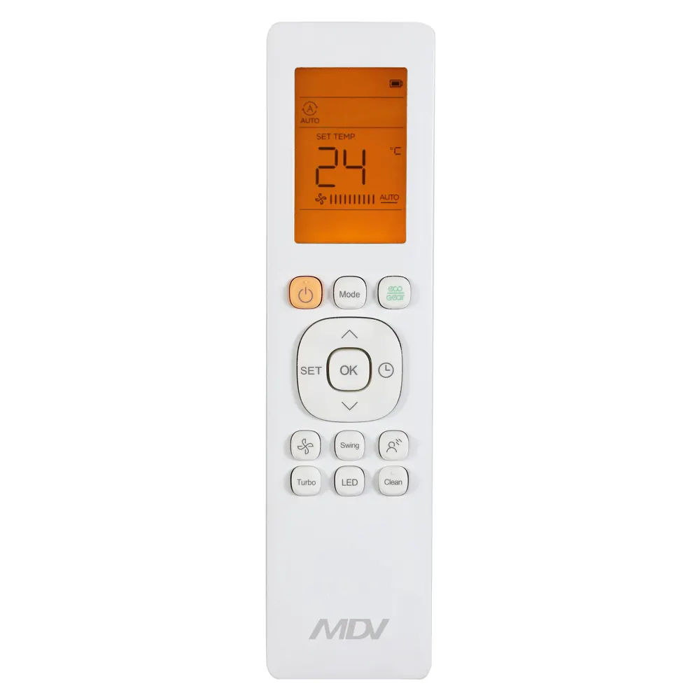 კონდიციონერი MDV By MIDEA MDSAF-18HRN8-IK (RG10), 50-60m², ON/OFF, Air Conditioner, White