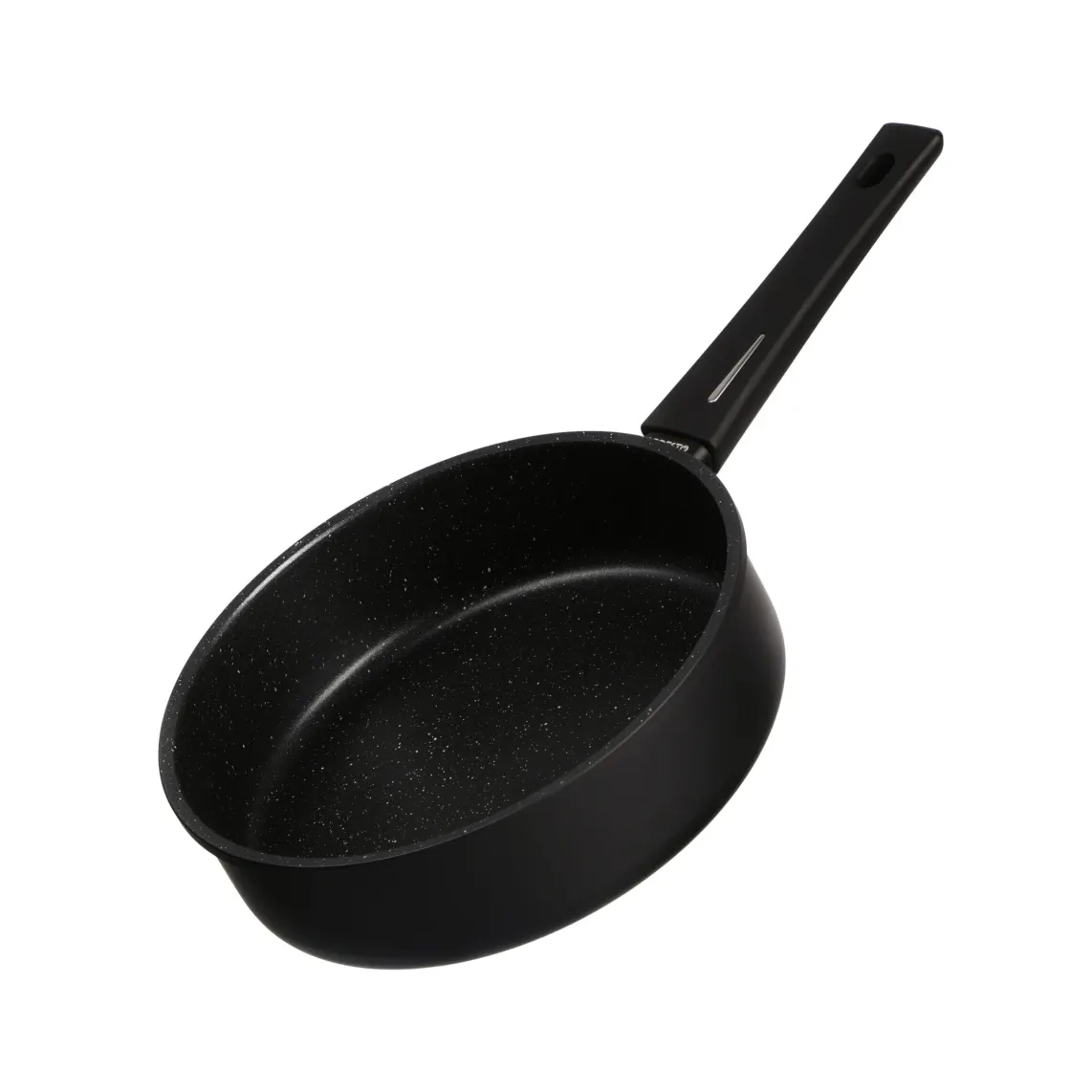 Open deep frypan ARDESTO with lid Gemini Gourmet, 26cm, aluminium, black
