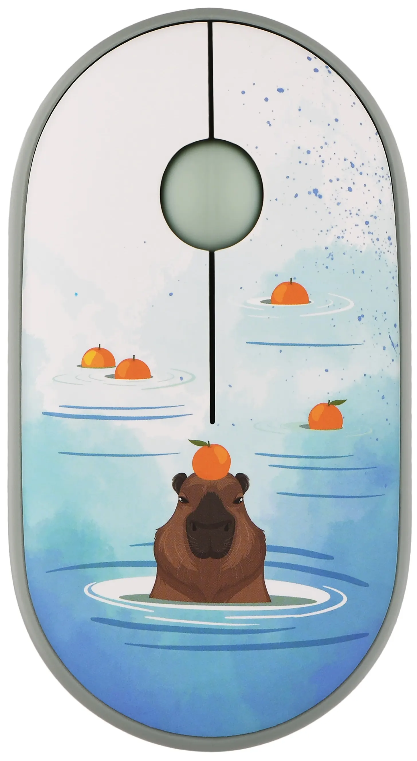 მაუსი 2E Mouse MF300 CAPYBARA:TANGERINE Silent WL BT, Green