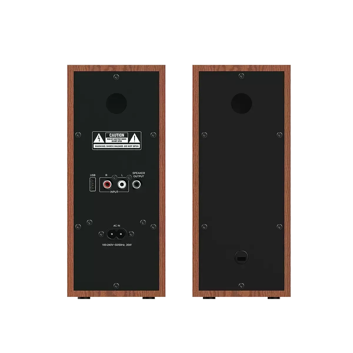 Genius, SP-HF800BT Bluetooth Speaker Wood