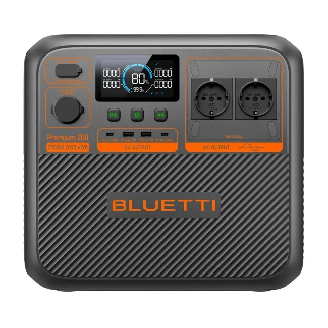 პორტატული კვების სადგური Bluetti Premium 200 V2 Portable Power Station | 2700W 2073Wh