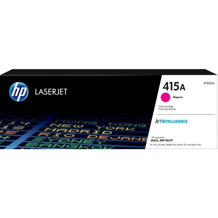 415A HP Toner Cartridge, Magenta W2033A