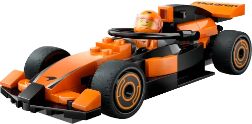 კონსტრუქტორი LEGO City F1 Driver with McLaren Race Car 60442
