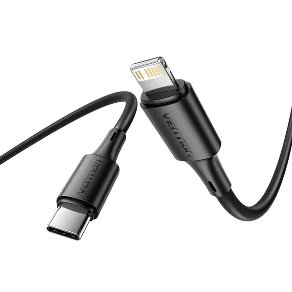 Lightning კაბელი VENTION USB-C to Lightning 1.8M 27W