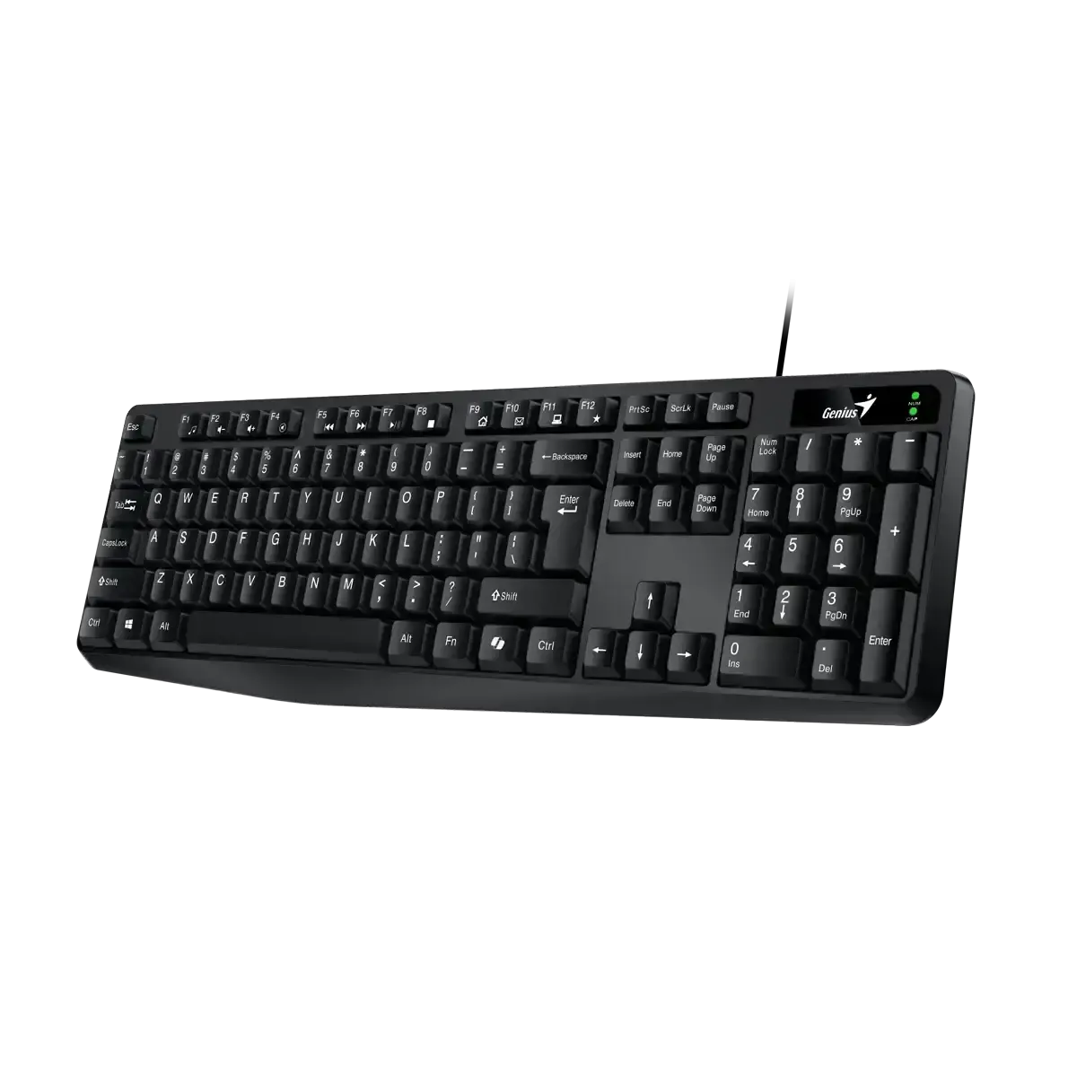 Genius, KB-117, Keyboard Black