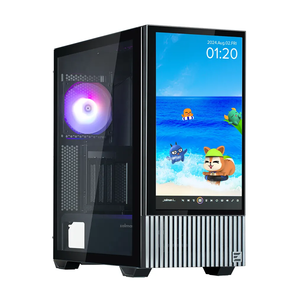 ქეისი Zalman Z10 DS ATX Mid Tower Black