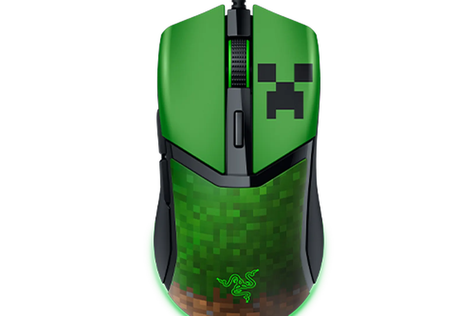 მაუსი Razer Mouse Cobra, RGB, USB-A, Minecraft Ed