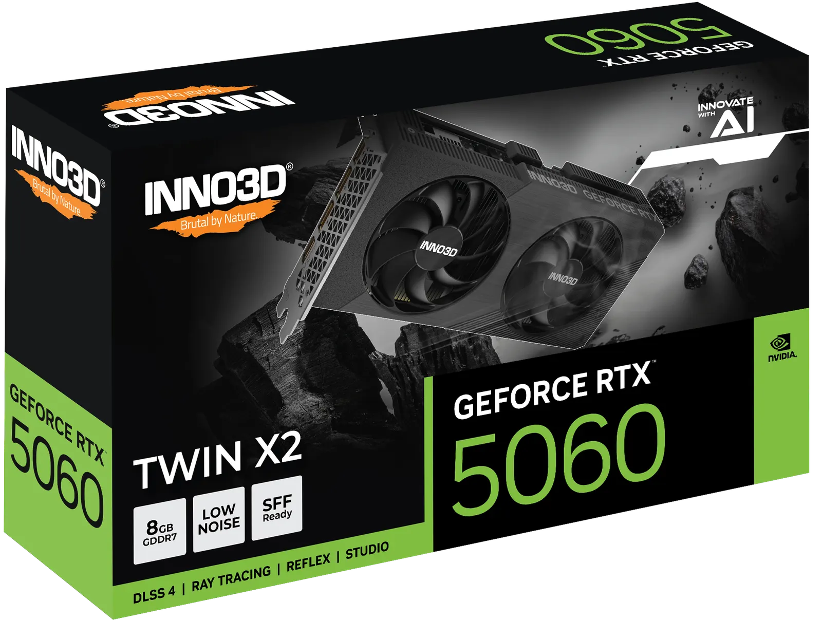 INNO3D GeForce RTX™ 5060 TWIN X2 8GB GDDR7