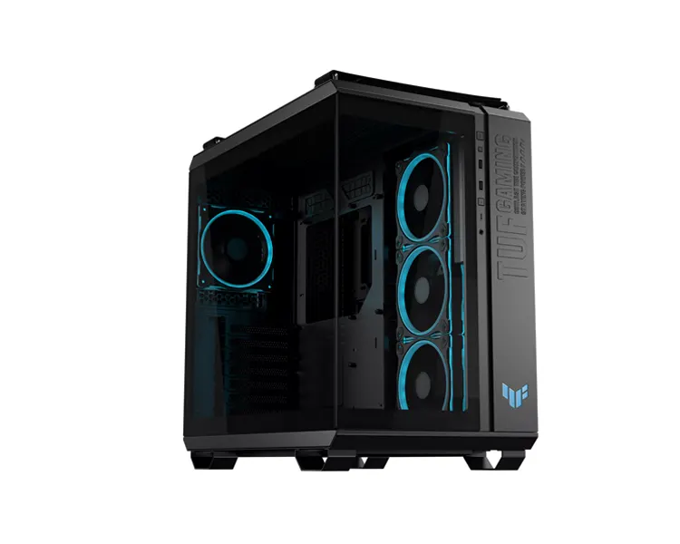 ქეისი Asus TUF Gaming GT502 Horizon ARGB 4x120mm Fans Mid Tower Black - 90DC0090-B19020