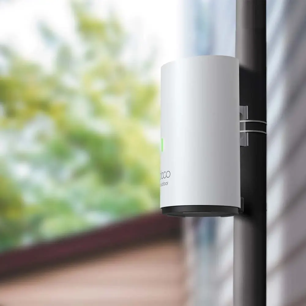 TP-Link, Deco X50-Outdoor(1-pack), AX3000 Outdoor/Indoor Mesh Wi-Fi 6