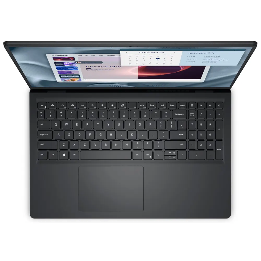 DELL Pro 15 Essential 15.6" FHD AG, Intel i5-1334U, 16GB, F512GB, UMA, Lin, black