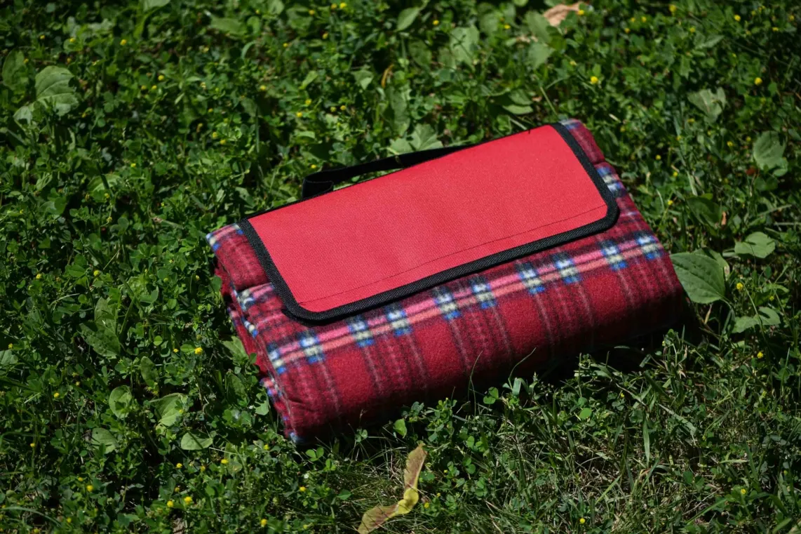 პლედი Ardesto Blanket Picnic 130x170cm, 100% polyester, red tartan