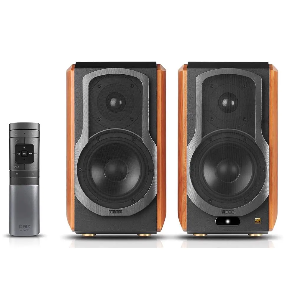დინამიკი Edifier S1000W, 120W, Optical, Coaxial, Bluetooth, Wi-Fi, Speaker, Brown