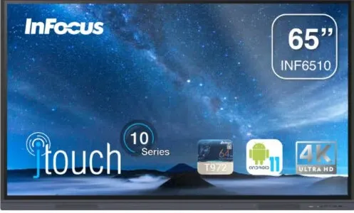 ინტერაქტიური ეკრანი INFOCUS, INTERACTIVE DISPLAY, D011, JTOUCH 13, 65, IN6513