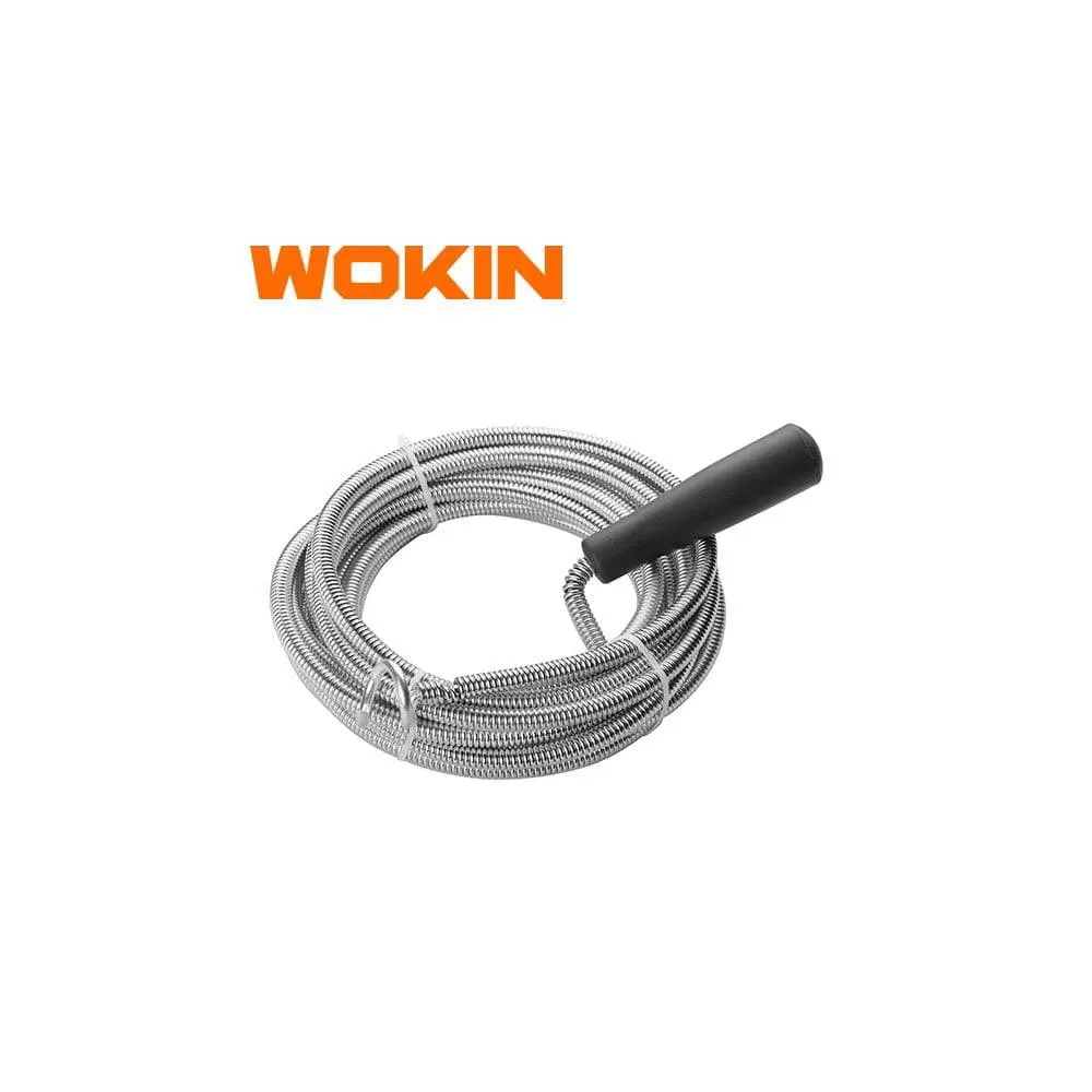 წყალსადენის საწმენდი Wokin 651005, 5m, Drain Cleaner, Silver
