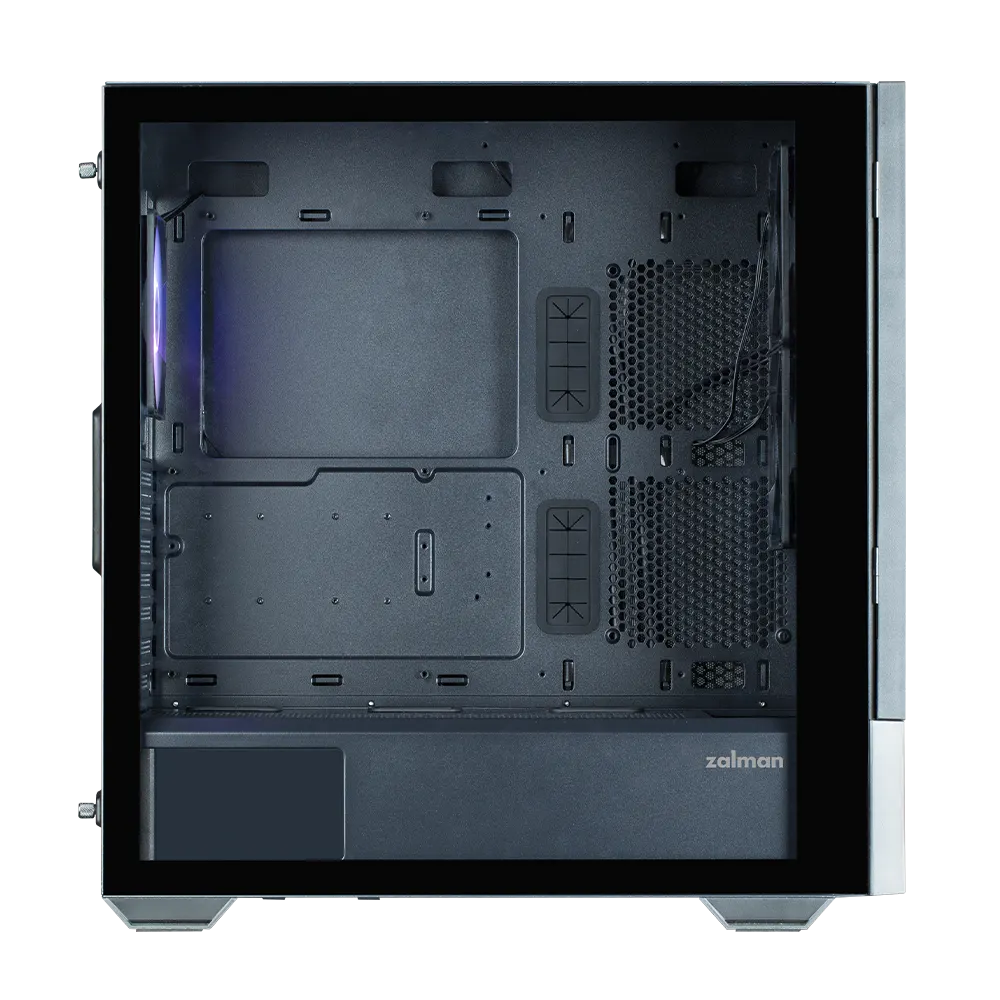Zalman Computer case Z10 DS, without PSU, 2xUSB3.0, 1xUSB Type-C, 2x120mm, 1x120mm ARGB, TG Side Panel, ATX, Monitor, balck
