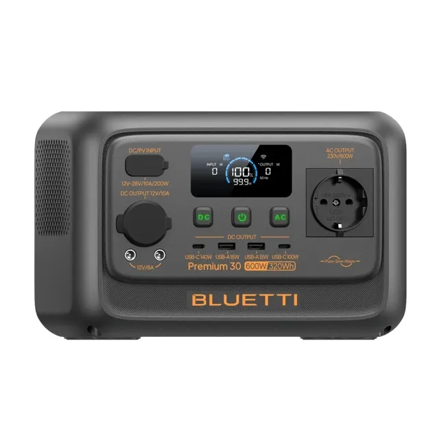 პორტატული კვების სადგური Bluetti Premium 30 V2 Portable Power Station 320Wh | 600W