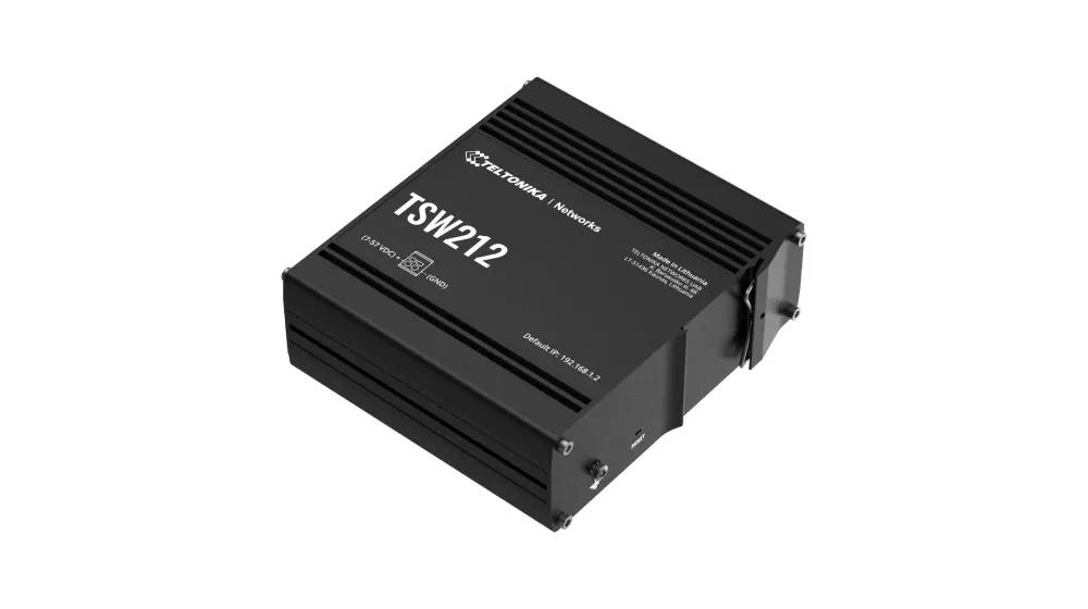 L2 managed Switch 8 10/100/1000, 2 SFP ports, Teltonika TSW212