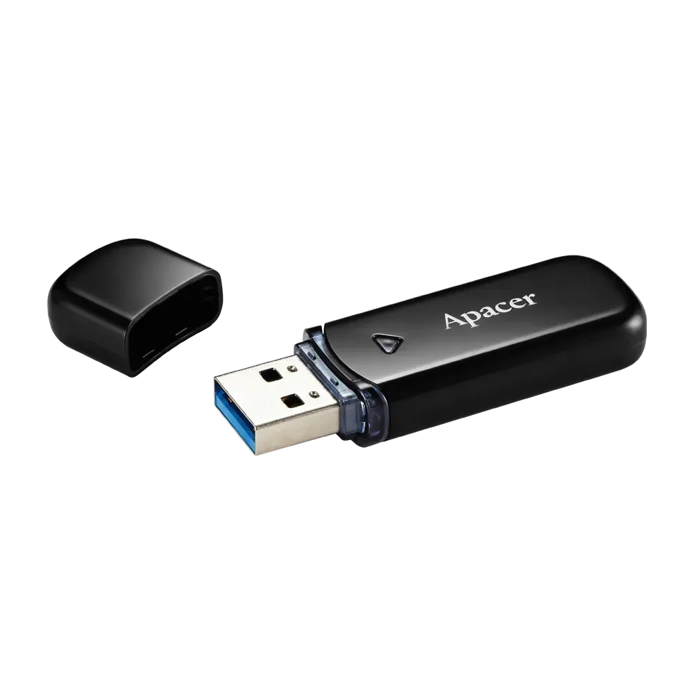 Apacer, AH355, 32GB, USB 3.2 Gen 1, Panther, Black
