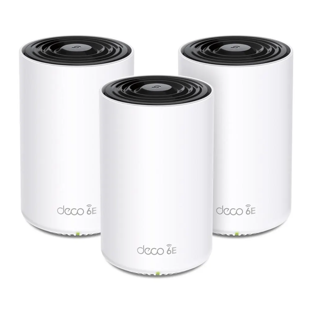 Mesh სისტემა TP-Link, Deco XE75(3-pack), AXE5400 Whole Home Mesh Wi-Fi 6E System