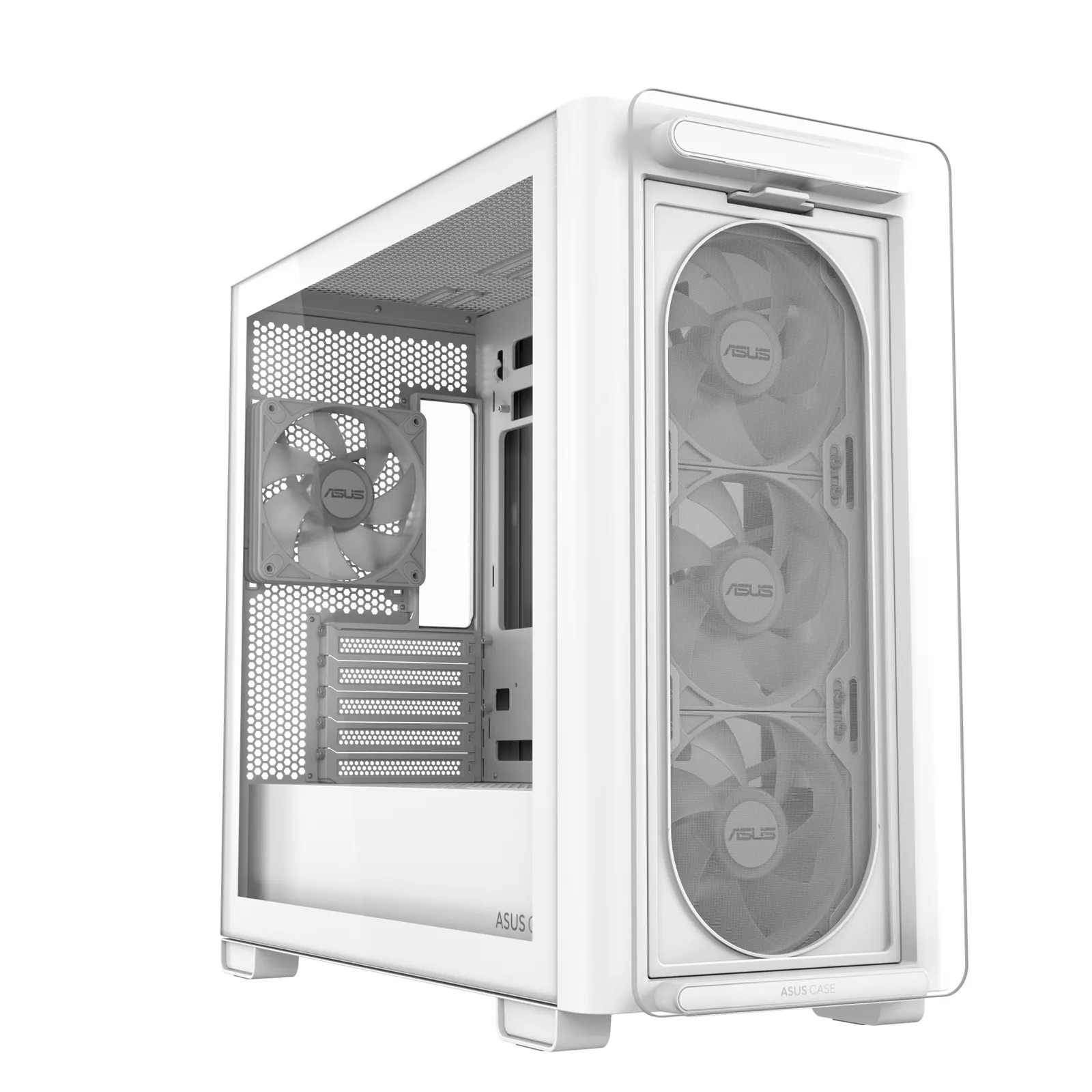 ქეისი ASUS A23 PLUS TG/ARGB FANS/WHT