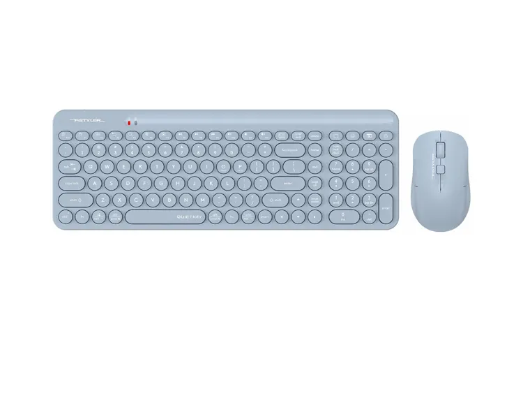კლავიატურა-მაუსი A4Tech Fstyler FG3300 Air2 QuietKey 2-Zone Combo Desktop Blue