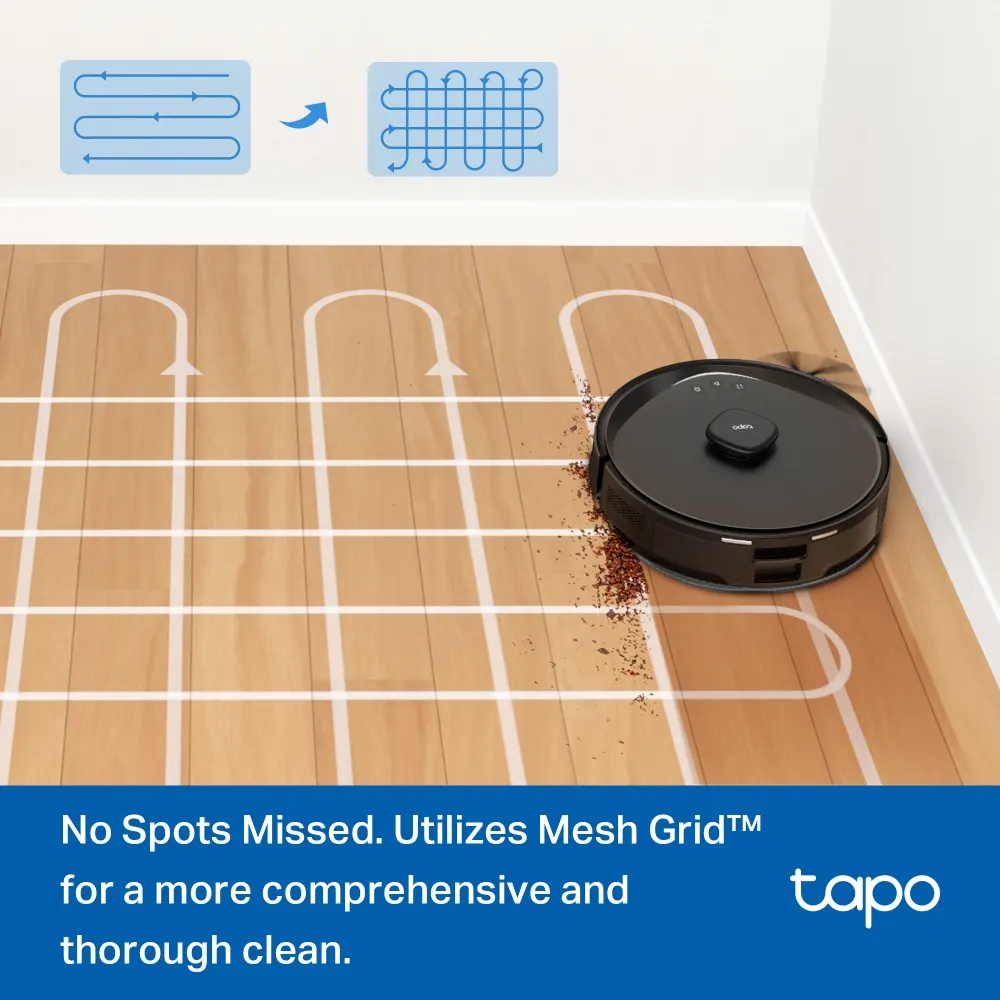 რობოტი მტვერსასრუტი TP-Link Tapo RV30 Max Plus Robot Vacuum