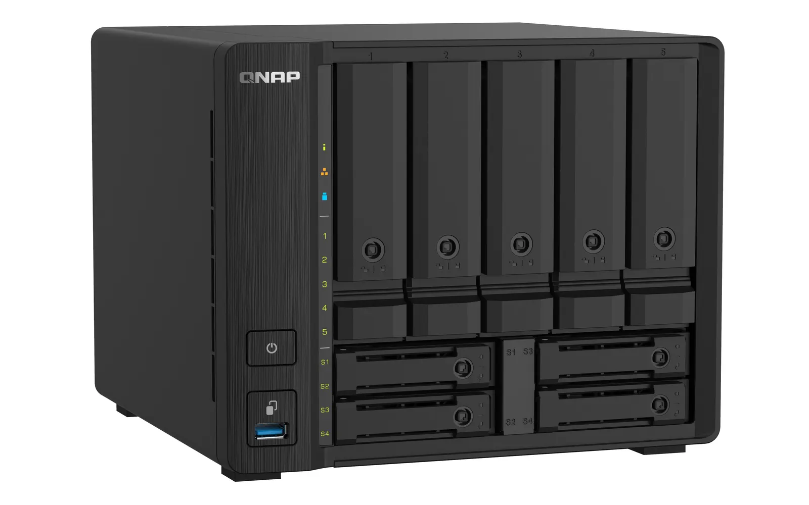 NAS სერვერი 9-Bay NAS, Annapurna Labs Alpine AL324 1.7GHz Quad Core