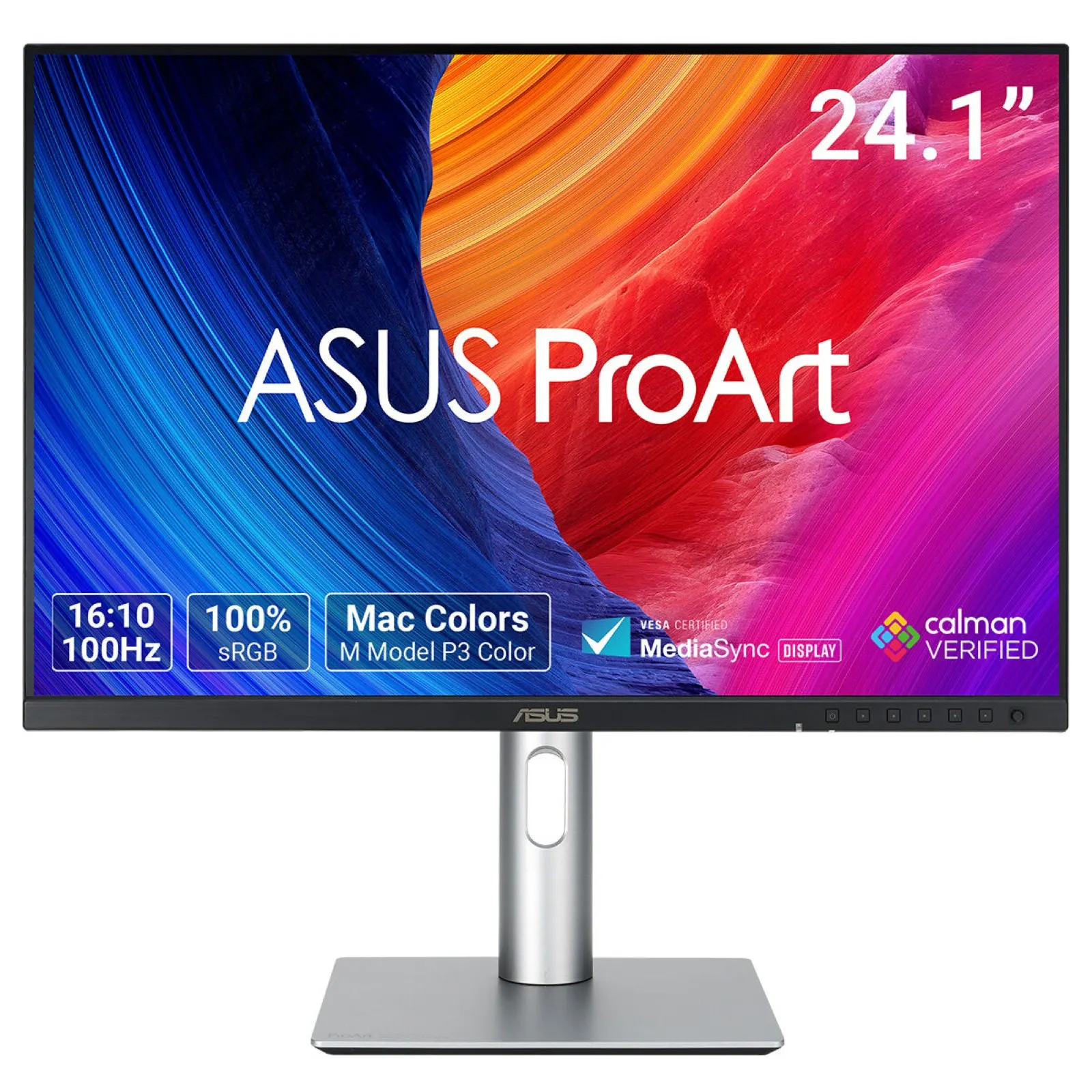 Monitor Asus 24.1" Asus ProArt PA248QFV HDMI, DP, 4xUSB, MM, IPS, 1920x1200, 100Hz, 16:10, sRGB 100%