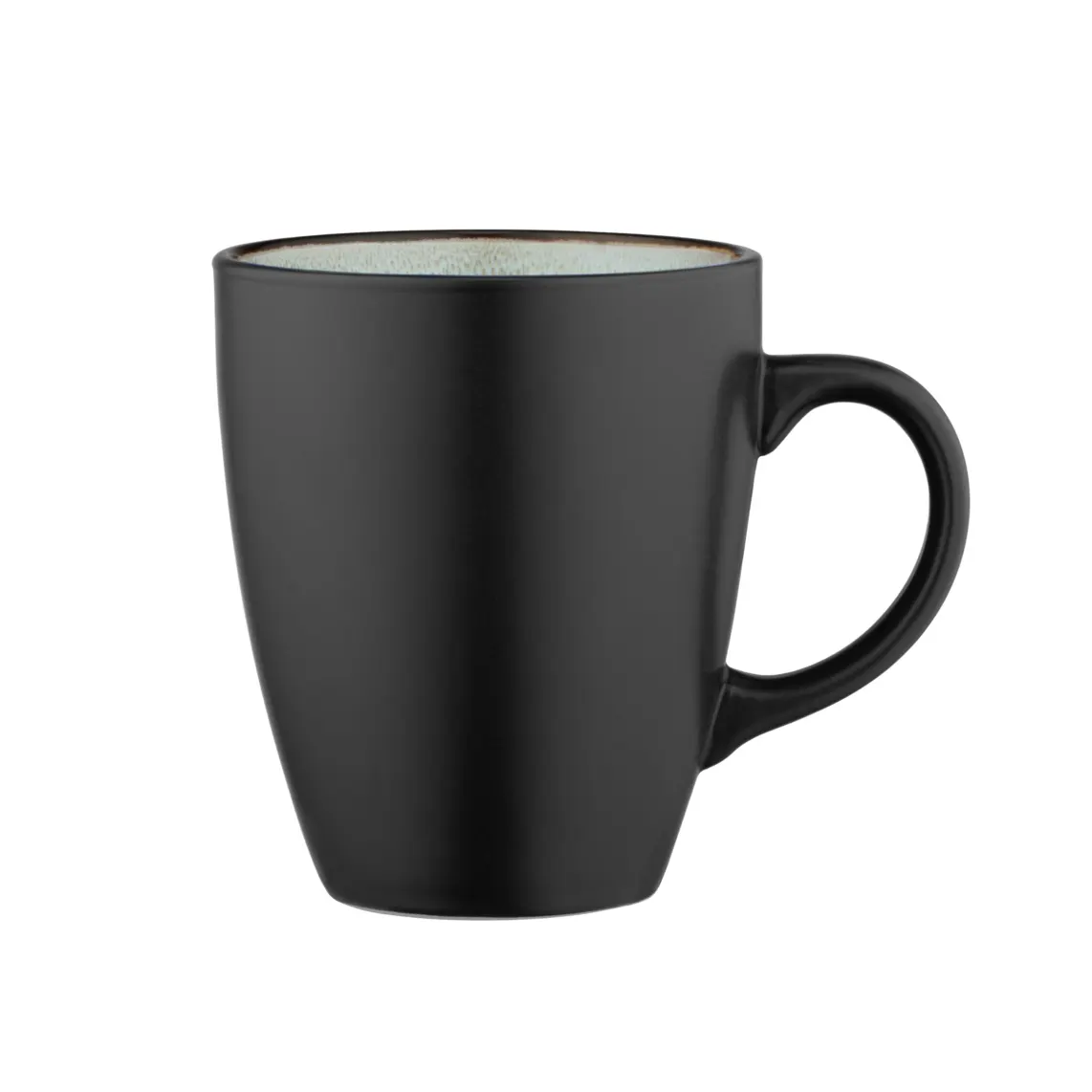 Mug ARDESTO Bolzano, 380ml, ceramic, black-green