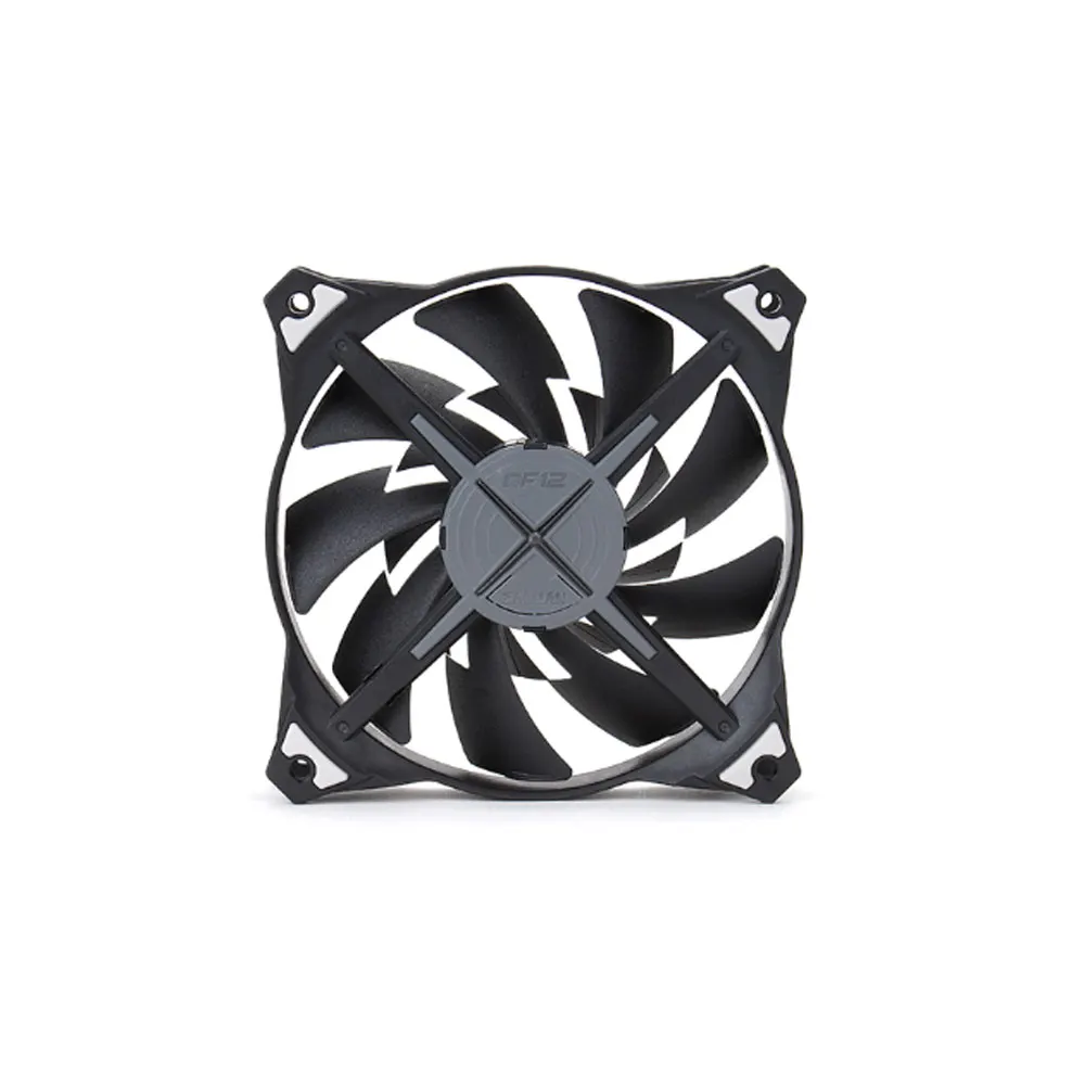 ქეისის ვენტილატორი Zalman Case Fan ZM-DF120RA3 ARGB, 3x120mm, 800-2300rpm, 4pin, PWM, 3pin+5VARGB, 34,5dBa, POGO pin, Magnetic, Reversed, white