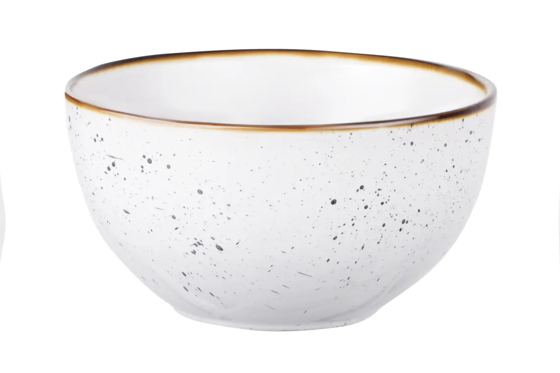 ჯამი Ardesto Salad bowl Bagheria Bright white, 14cm, ceramics, white